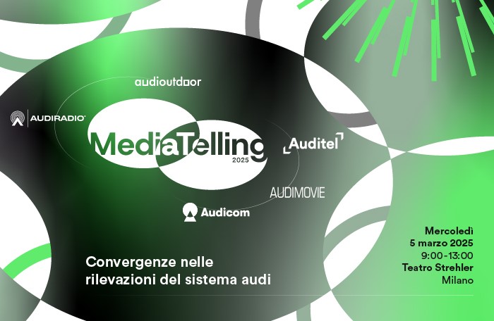 MediaTelling: convergenze nelle rilevazioni del sistema Audi